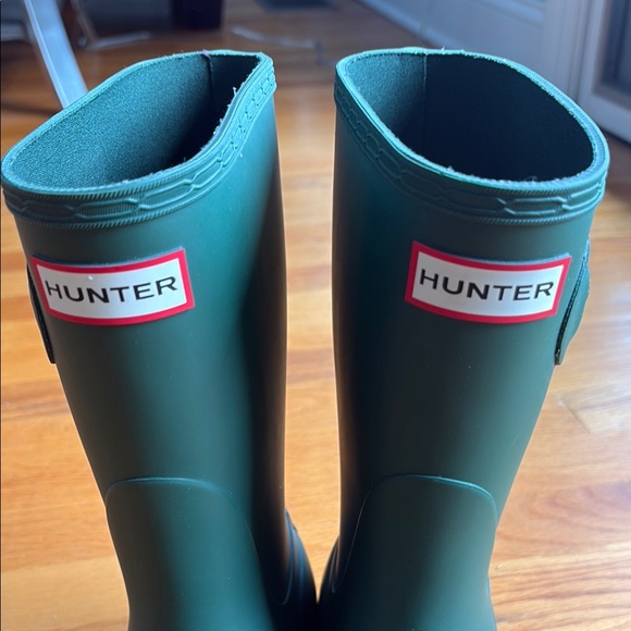 Hunter Classic Forest Green Boots | Size 8 M - Picture 2 of 9